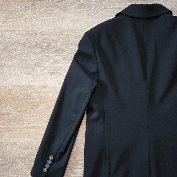 Everlane Italian Wool Blazer Oversized Fit Structured Notch Collar Size 2 NWOT - Picture 13 of 17